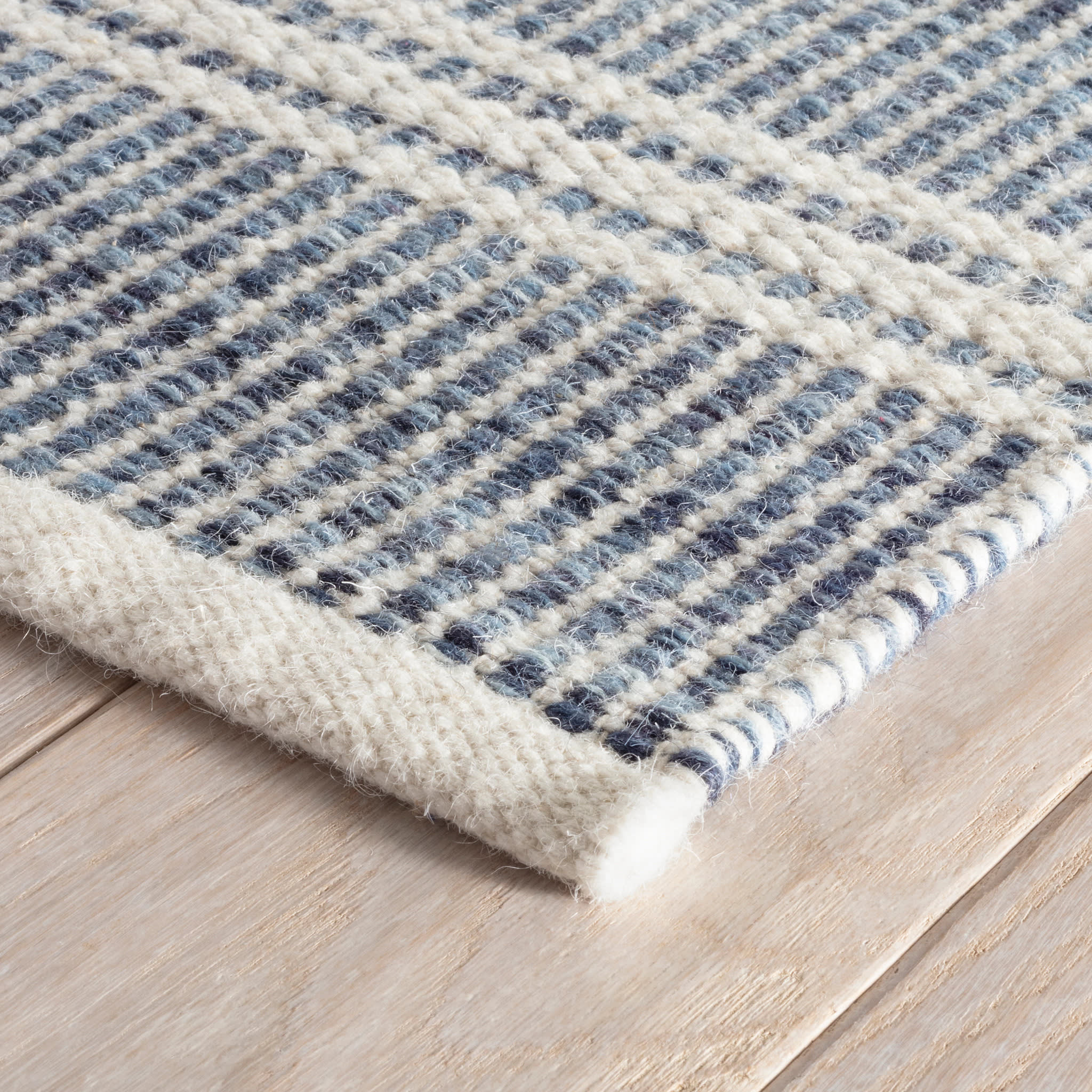 malta handwoven wool rug | blue malta handwoven wool rug | blue