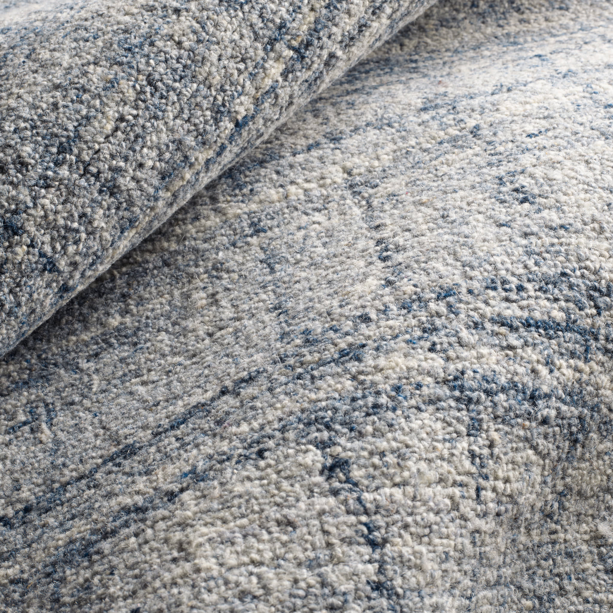 harris hand micro hooked wool rug | blue/ivory harris hand micro hooked wool rug | blue/ivory