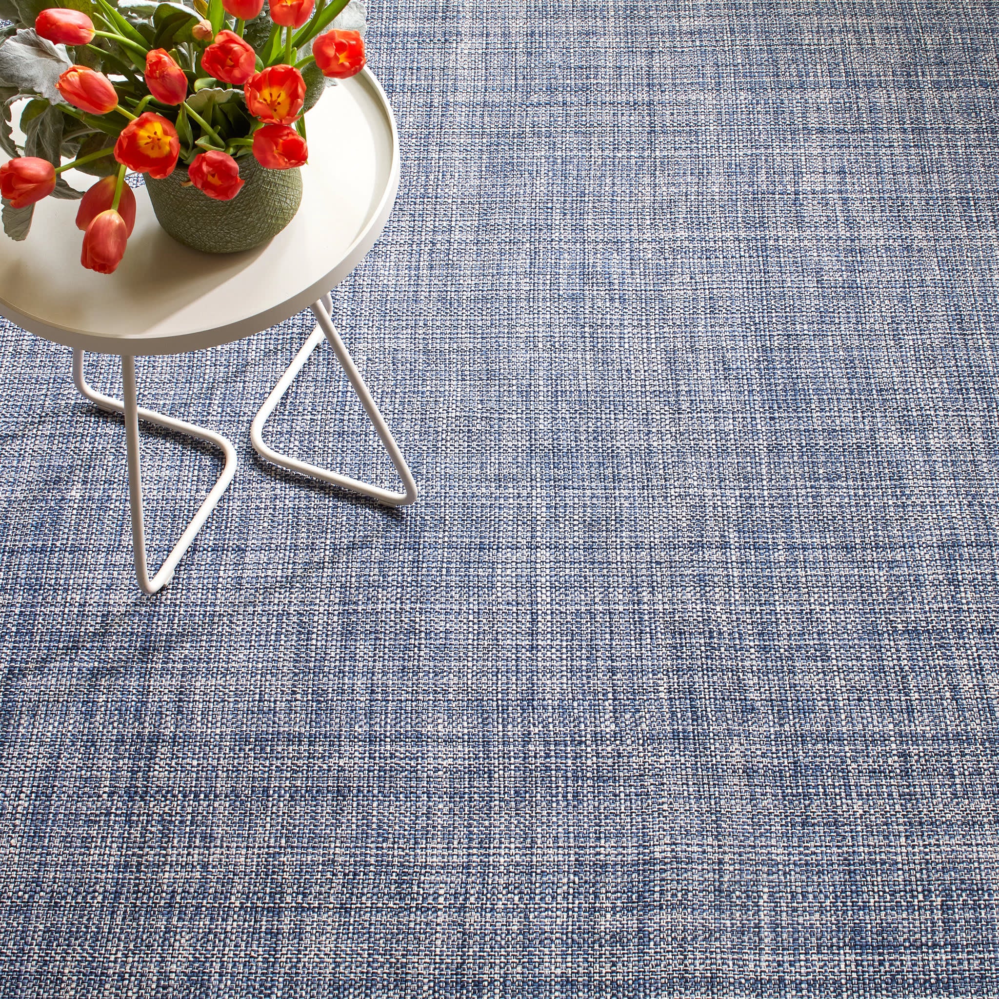 fusion handwoven indoor/outdoor rug | blue fusion handwoven indoor/outdoor rug | blue